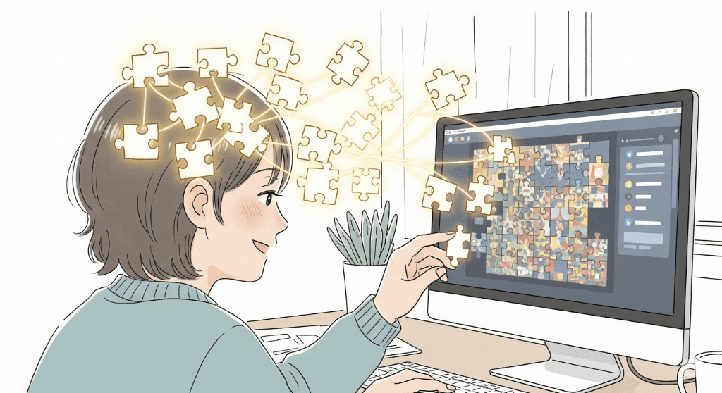 「つまらない作業」が「知的なパズル」に変わったから